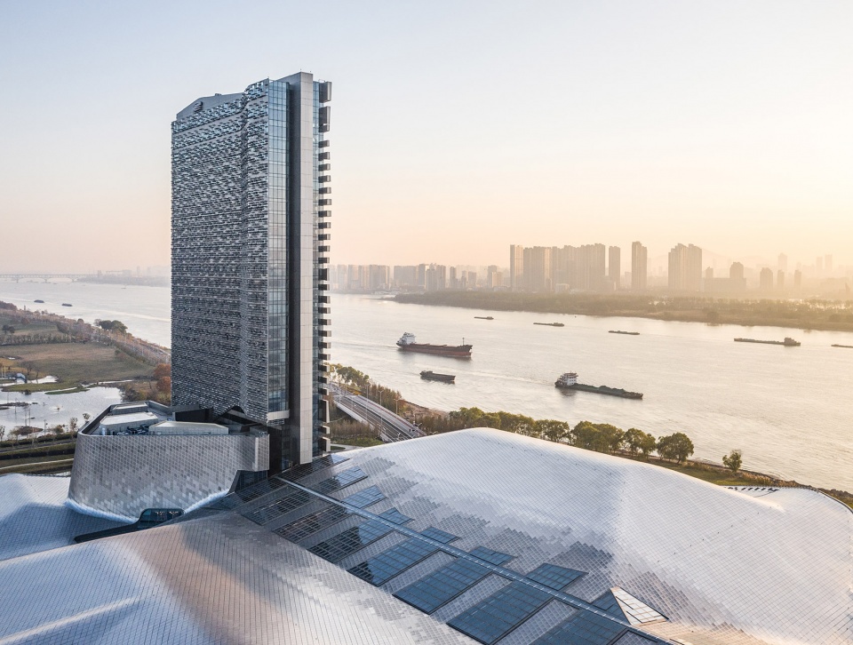 Yangtze River International Conference Center Morphosis
