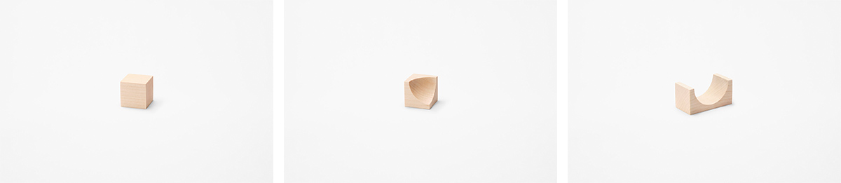 hollow blocks by nendo