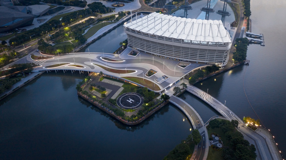 Haixin Bridge North Bank Landscape Renewal Project SCUT
