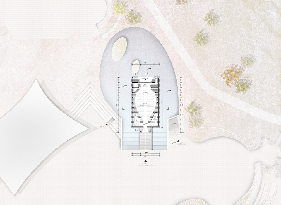 moonlight wedding chapel china by buzzburo ziyu zhuang