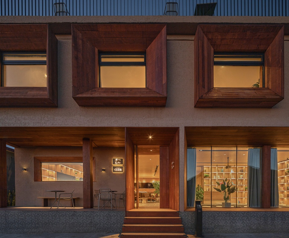 A village BB in peach blossom ocean DAGA Architects