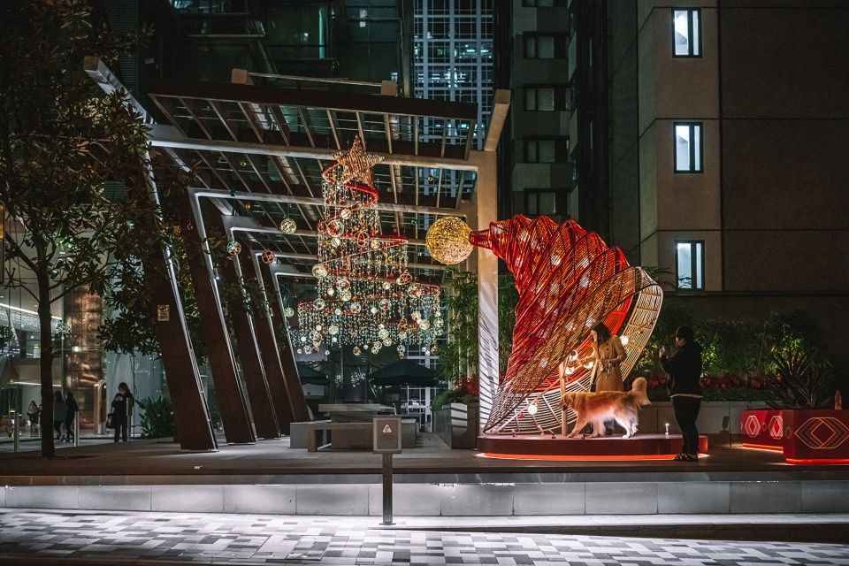 Christmas Installation Starstreet AaaM Architects