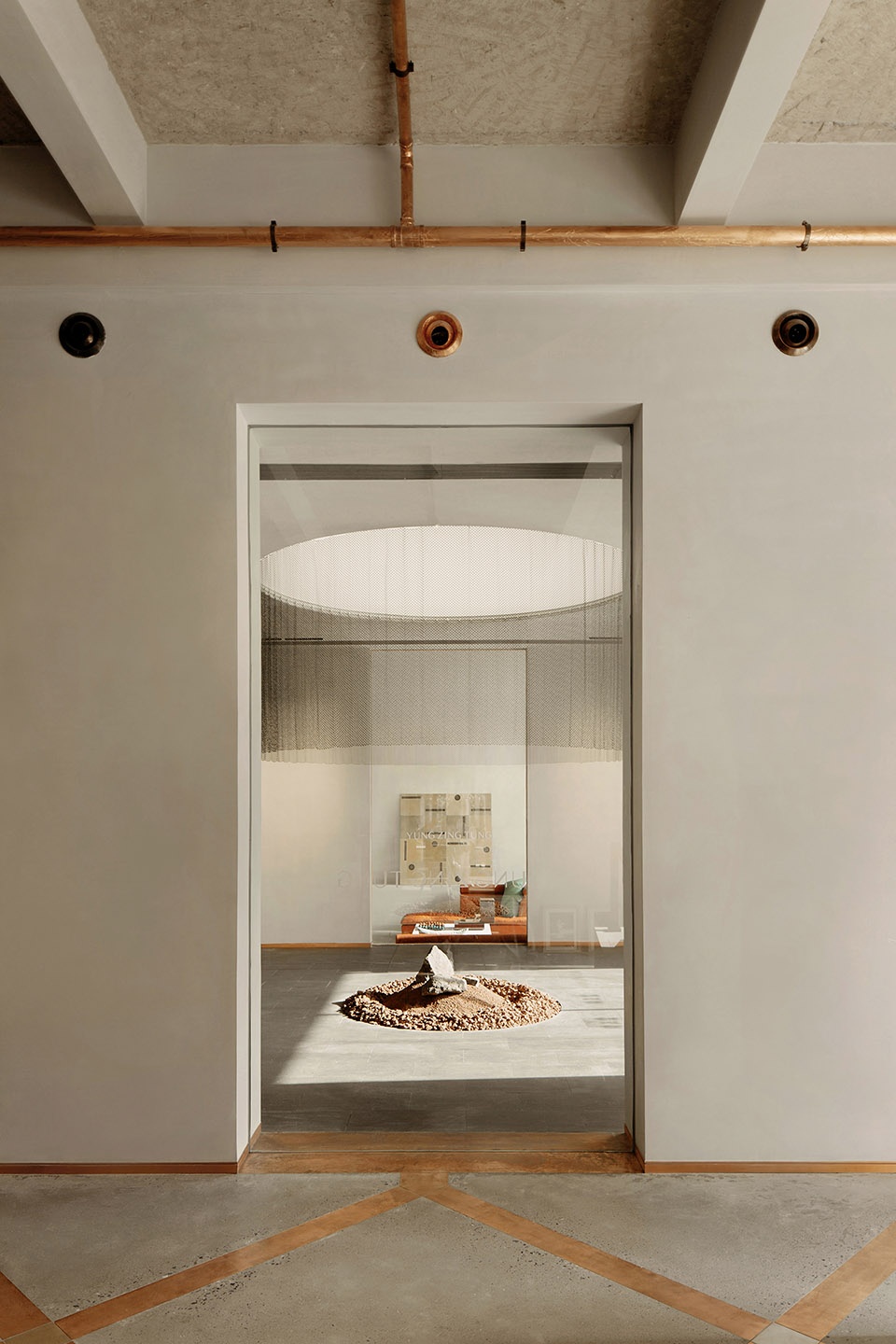 yung zingtung copper culture exhibition hall china by salone del salon
