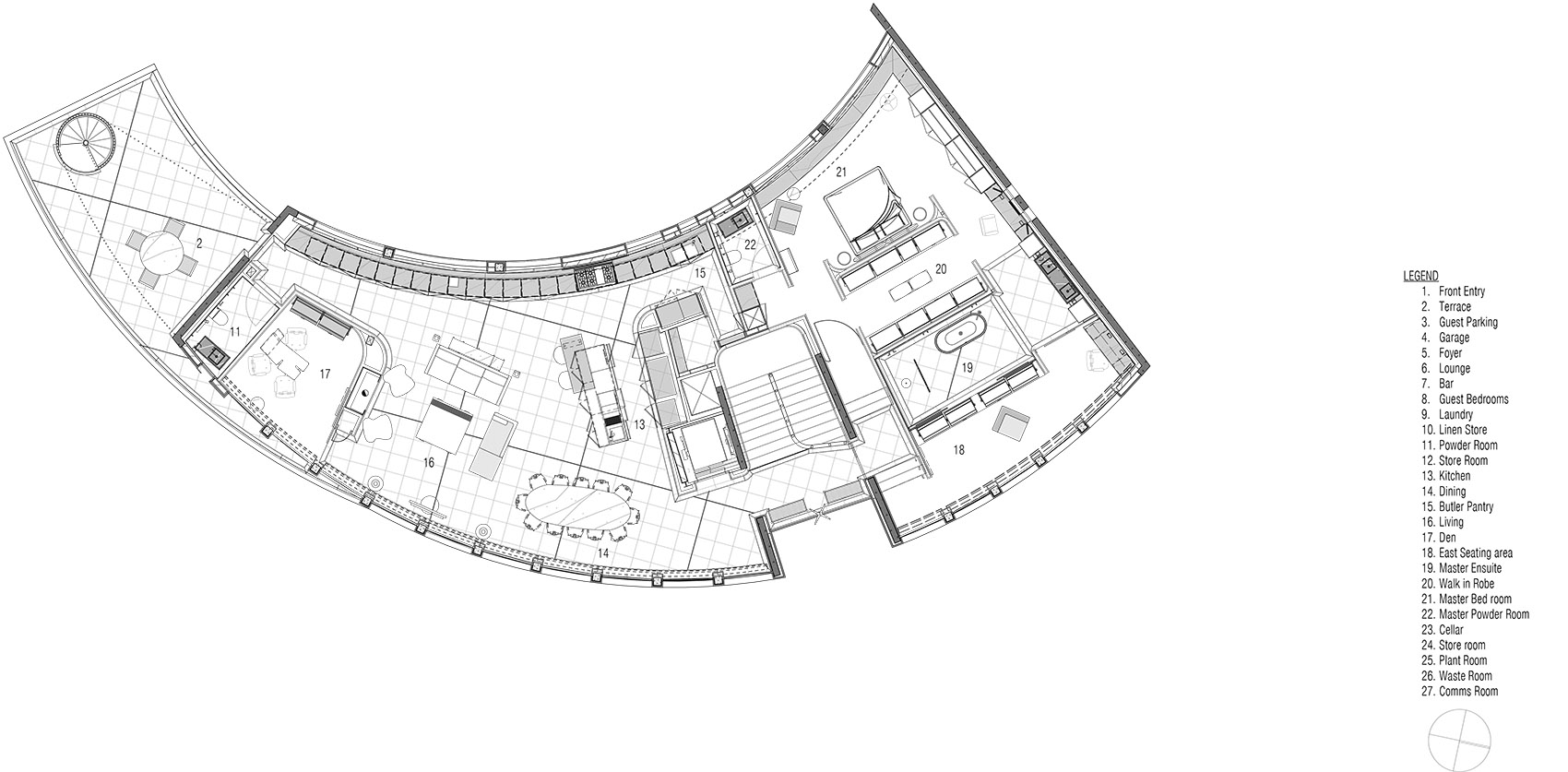 Tidal Arc House WOODS BAGOT