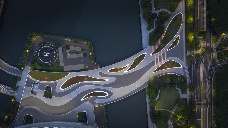 Haixin Bridge North Bank Landscape Renewal Project SCUT