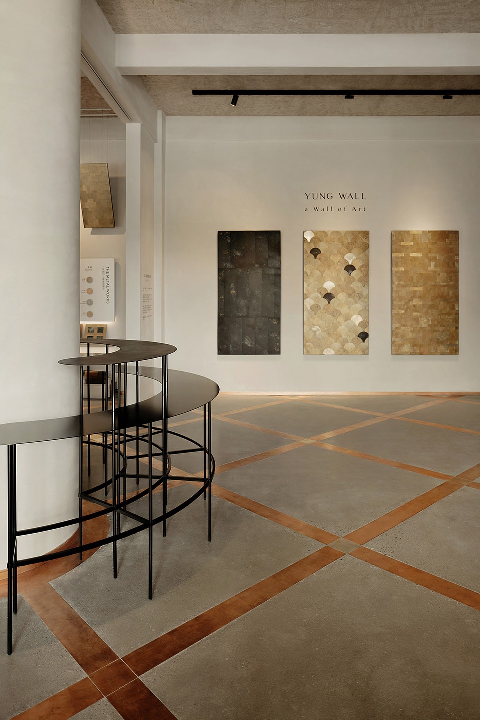 yung zingtung copper culture exhibition hall china by salone del salon