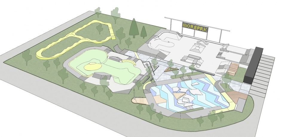 morepek piazza skatepark shanghai by moreprk