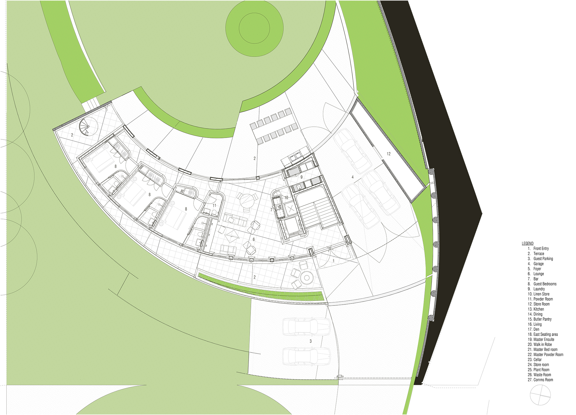 Tidal Arc House WOODS BAGOT