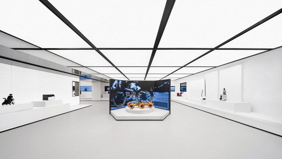 Industrial Exhibition Hall GE Space Design