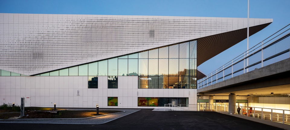 helsinki airport departures and arrivals building by ala architects