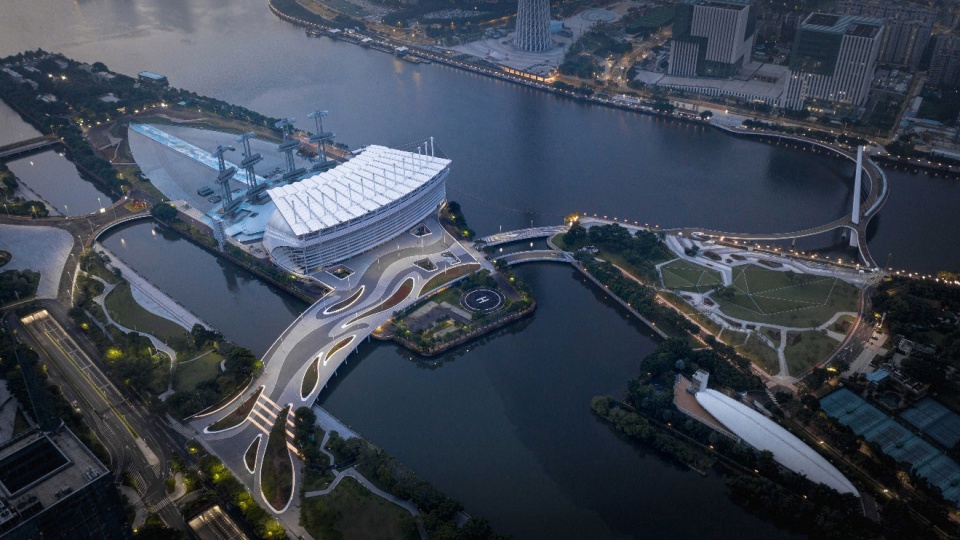 Haixin Bridge North Bank Landscape Renewal Project SCUT