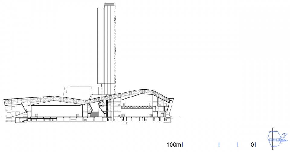 Yangtze River International Conference Center Morphosis