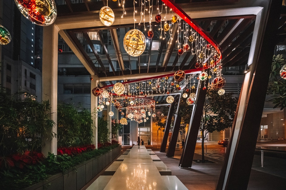 Christmas Installation Starstreet AaaM Architects