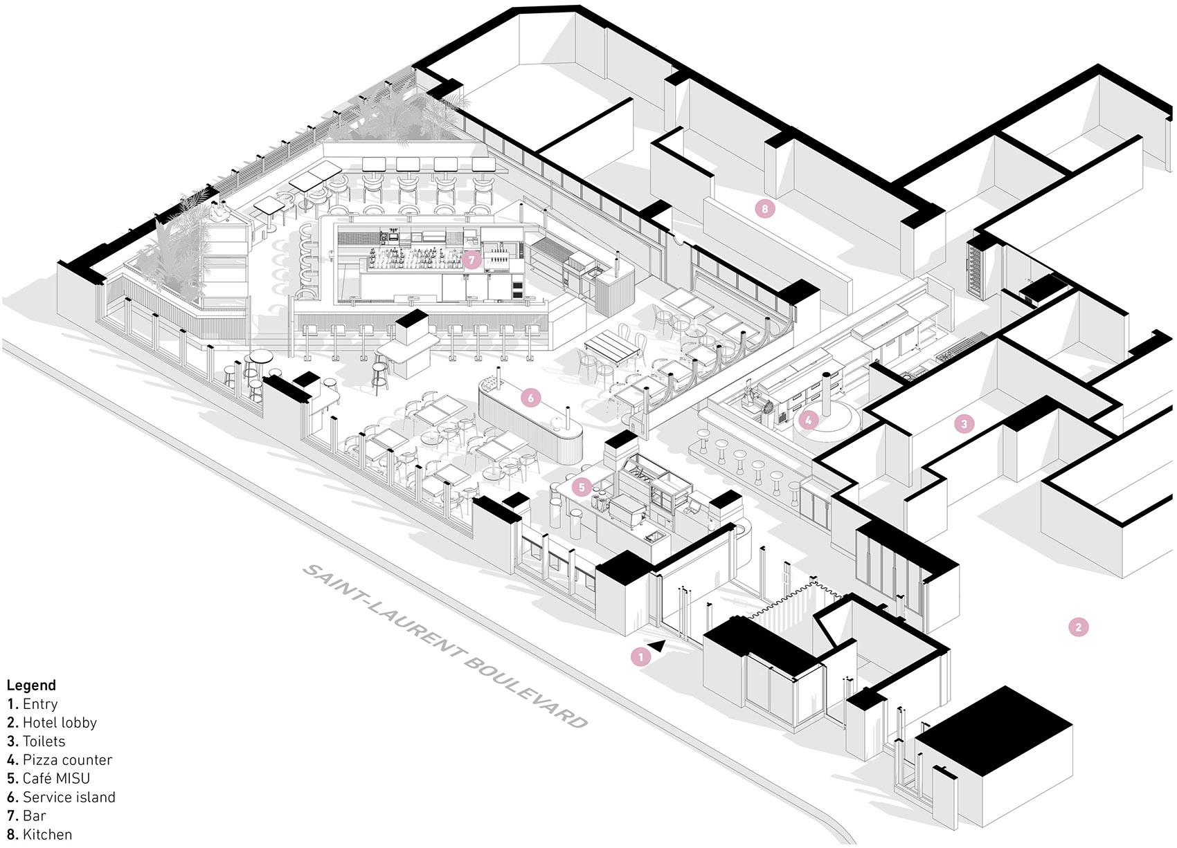 Tiramisu Menard Dworkind architecture design