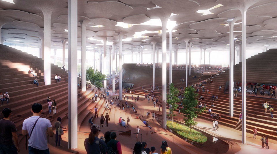The new Beijing sub centre library by Snøhetta