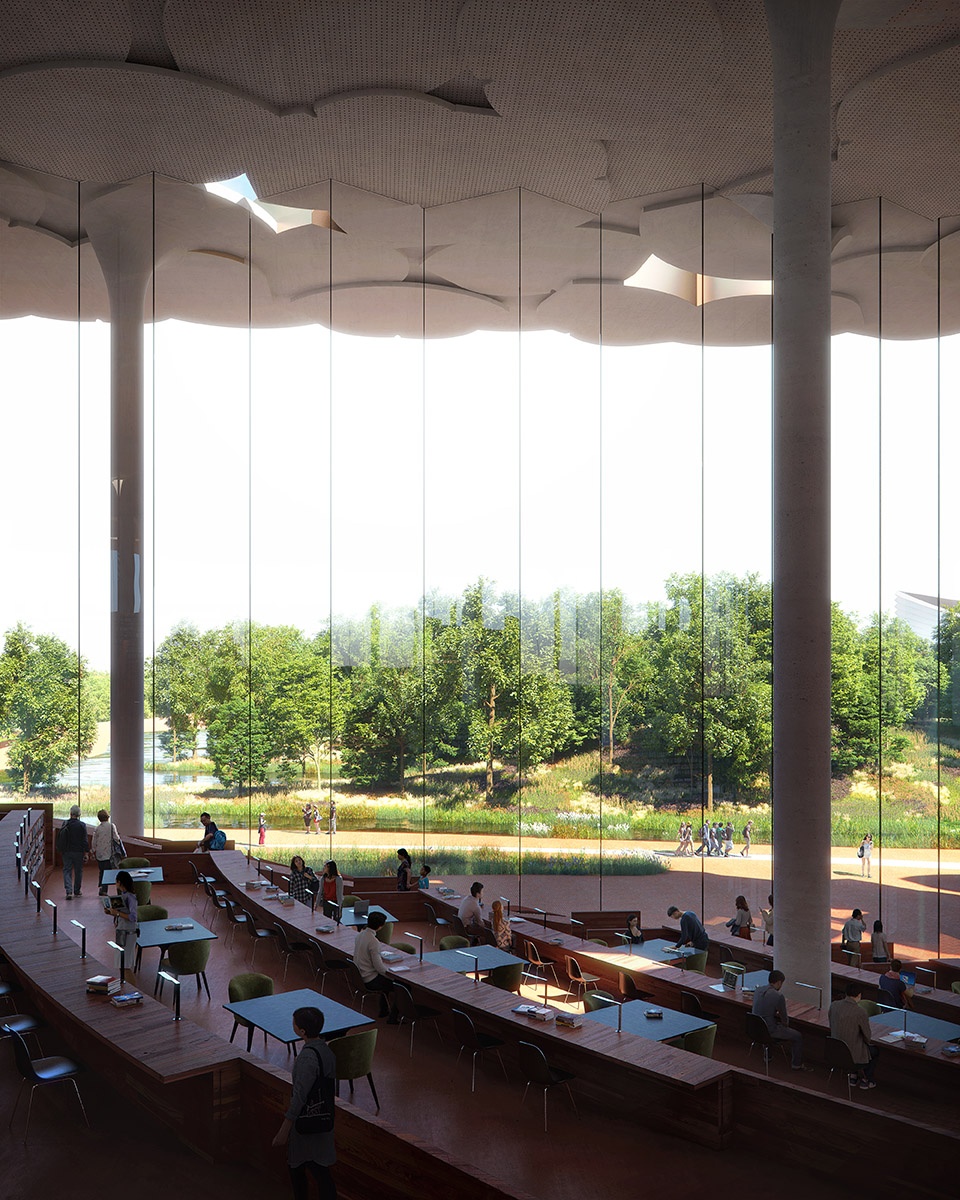 The new Beijing sub centre library by Snøhetta