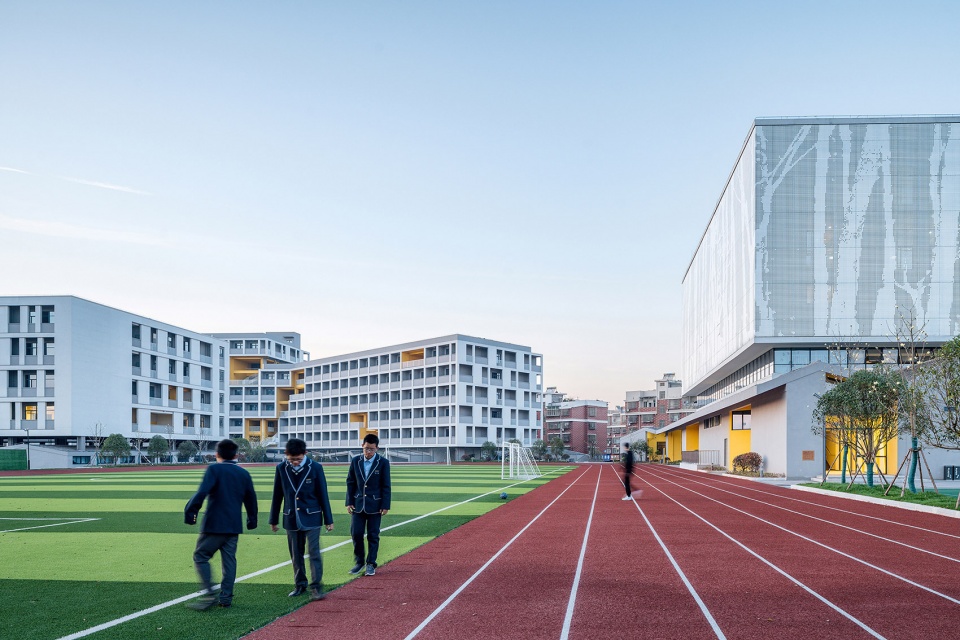 yiwu foreign languages school china by lycs architecture