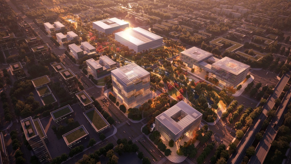gmp wins the first prize in design competition for xiaomi headquarters in changping