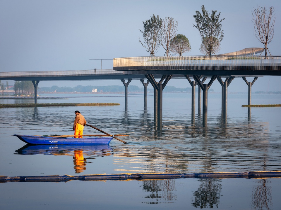 yuandang bridge china by bau brearley architects urbanists