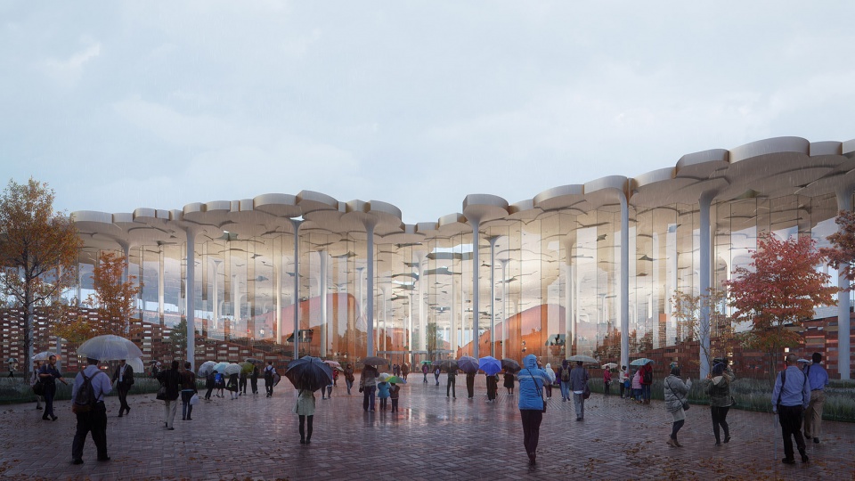 The new Beijing sub centre library by Snøhetta