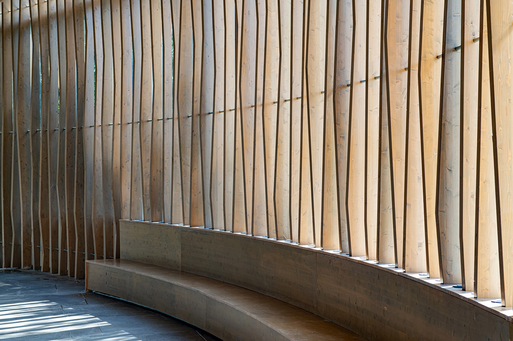 botanical garden event center by matti rosenshine architects