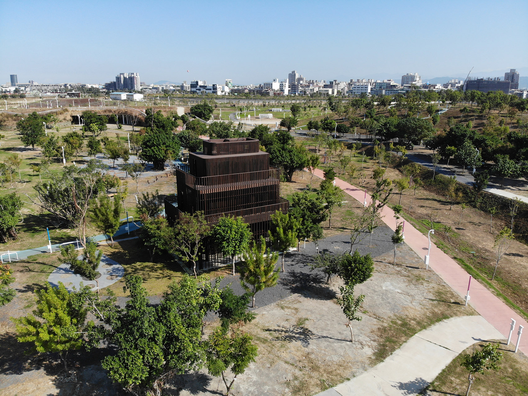 Taichung Central Park Taiwan by Philippe Rahm architectes