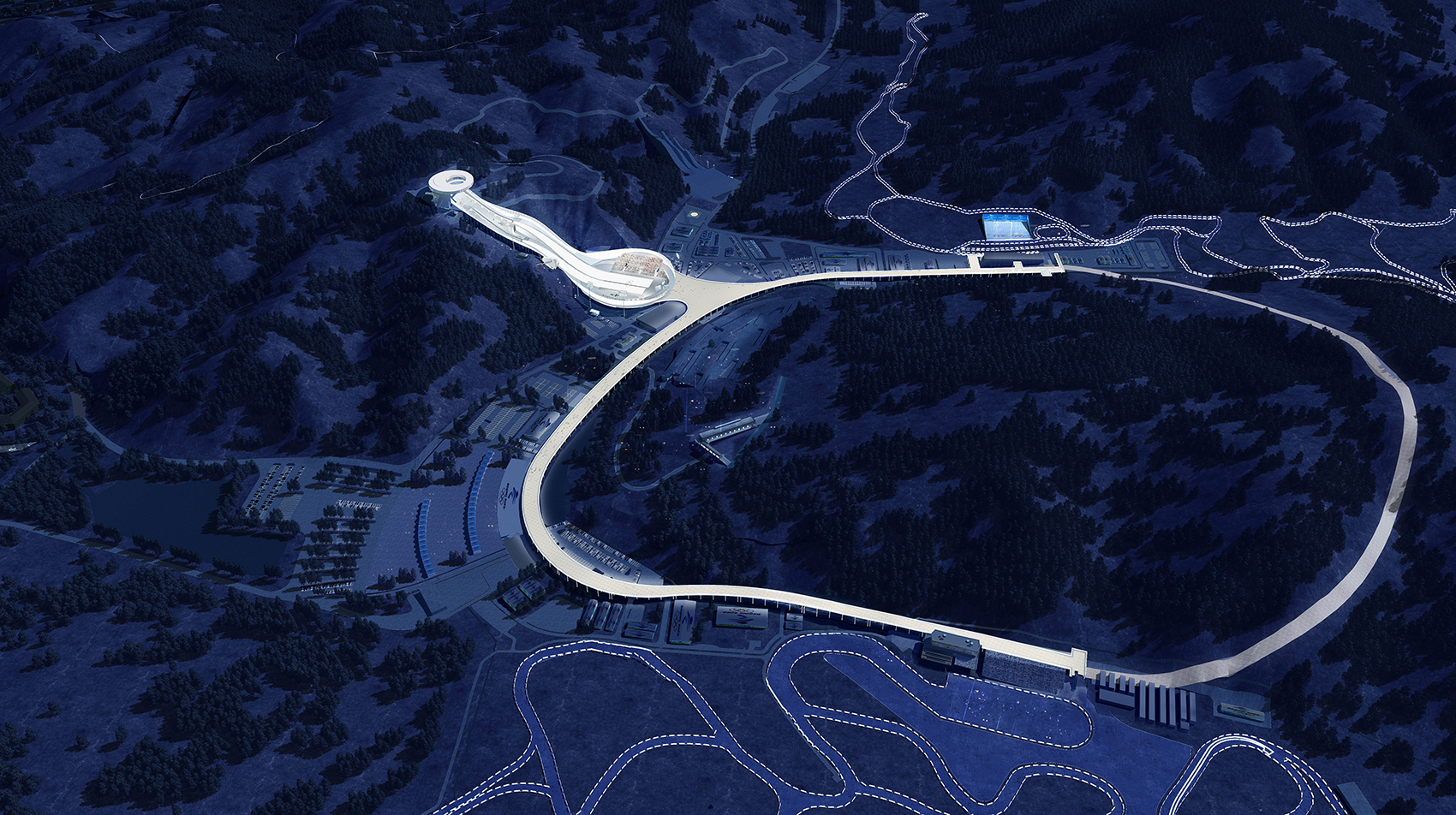 thad winter olympics architecture collection