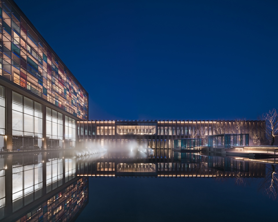 mist hot spring hotel china by department of architecture