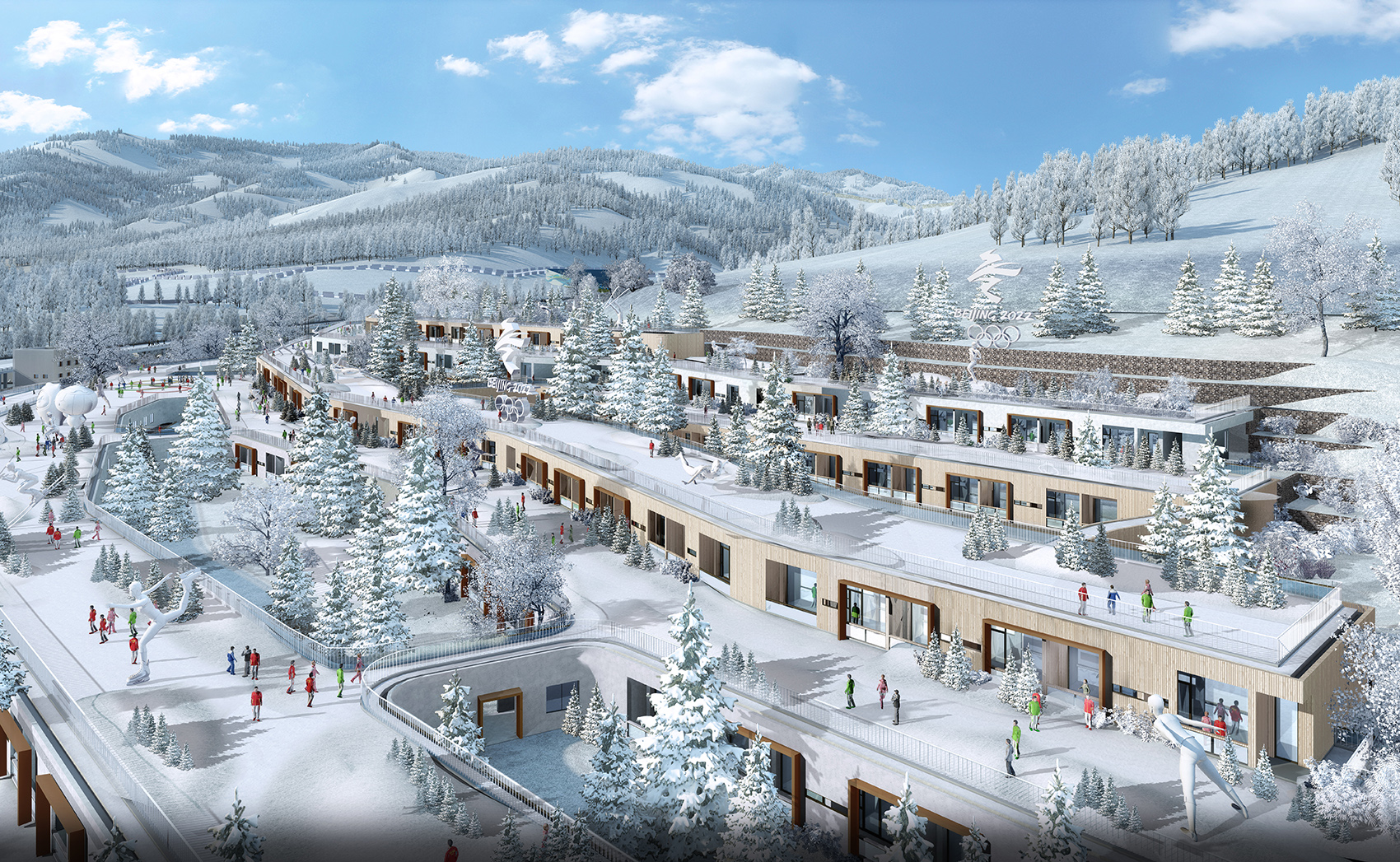 thad winter olympics architecture collection
