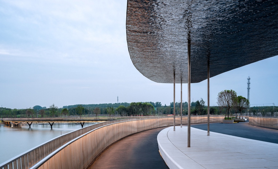 yuandang bridge china by bau brearley architects urbanists