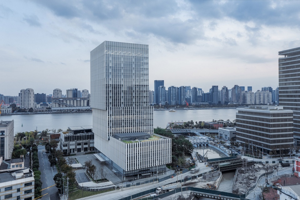 shanghai china enterprise riverside wisdom plaza by hpp