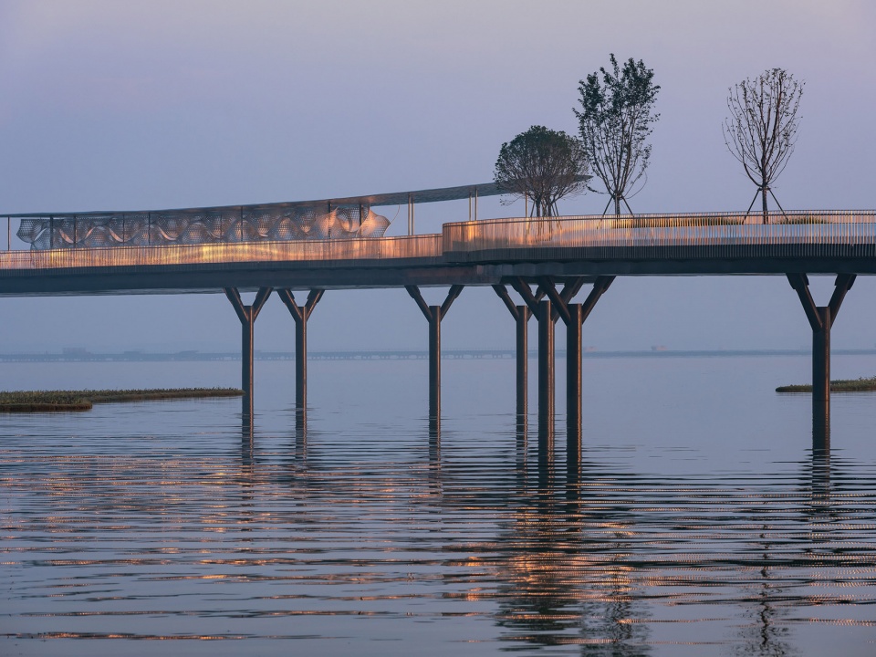 yuandang bridge china by bau brearley architects urbanists