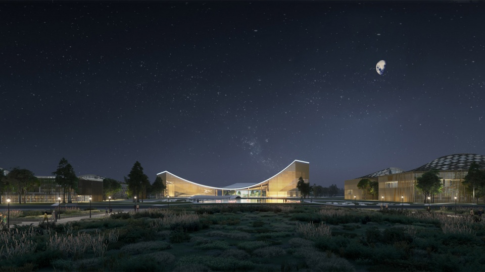 Pujiang civic centre by mvrdv