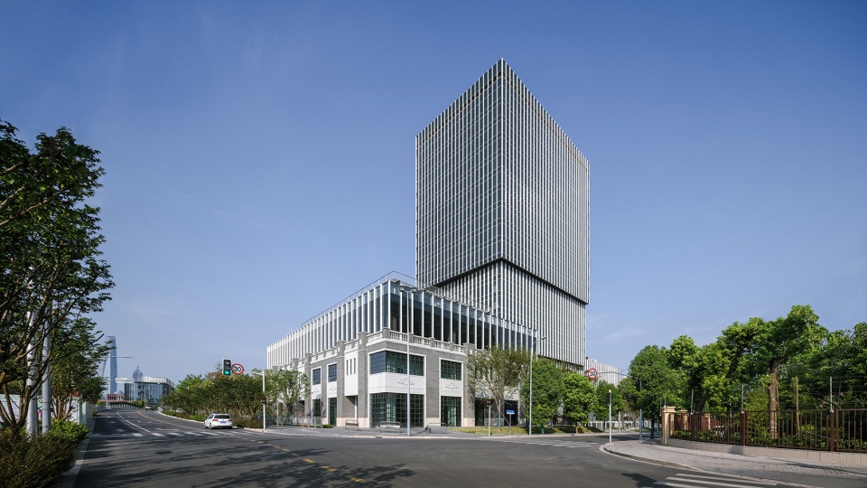 shanghai china enterprise riverside wisdom plaza by hpp