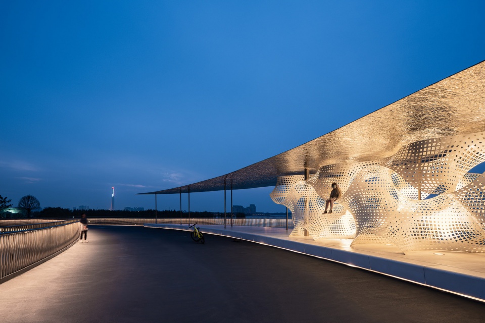 yuandang bridge china by bau brearley architects urbanists
