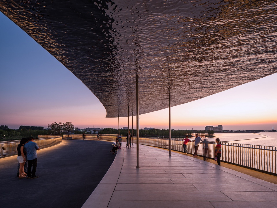 yuandang bridge china by bau brearley architects urbanists