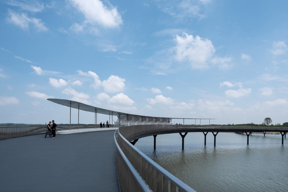 yuandang bridge china by bau brearley architects urbanists