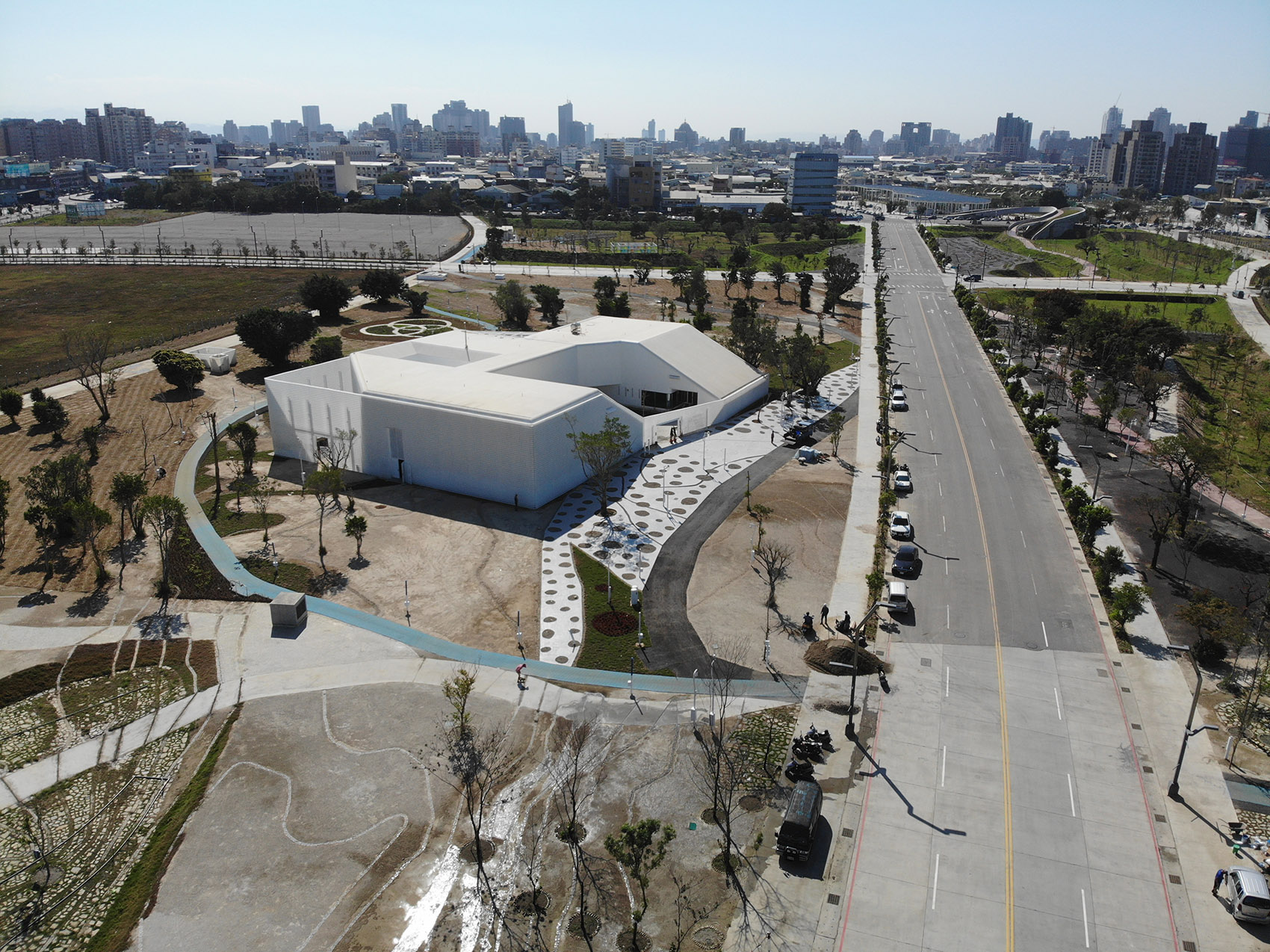 Taichung Central Park Taiwan by Philippe Rahm architectes