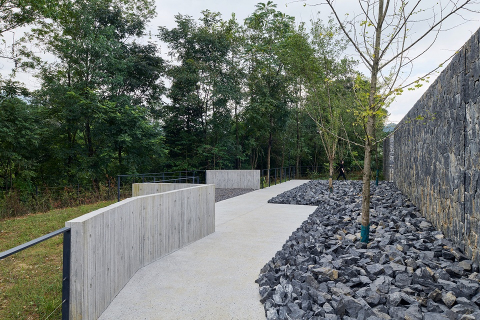 The Chuan Malt whisky distillery Landscape design China by YIYU design