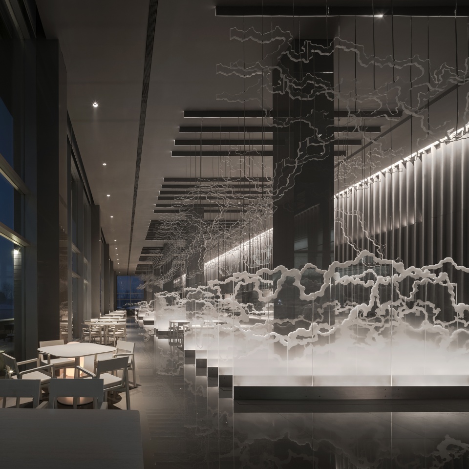 mist hot spring hotel china by department of architecture