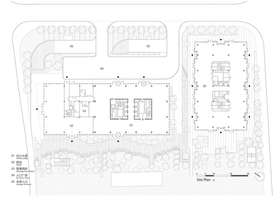 shanghai china enterprise riverside wisdom plaza by hpp