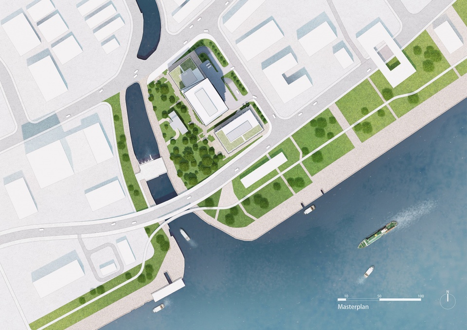 shanghai china enterprise riverside wisdom plaza by hpp