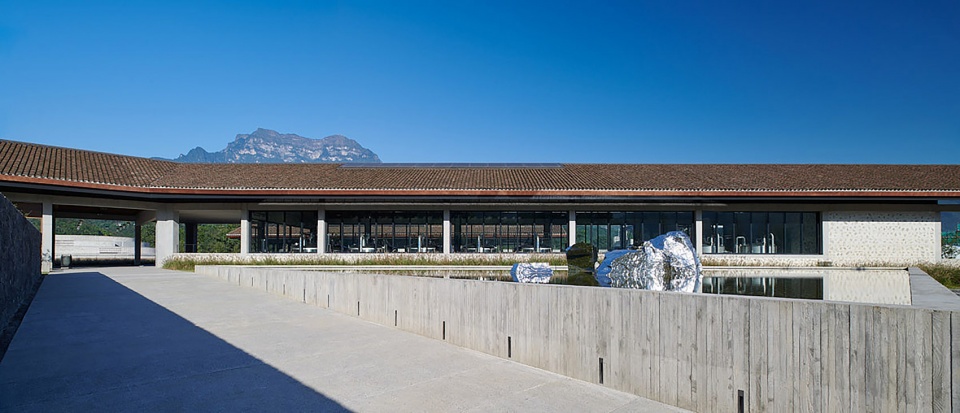 The Chuan Malt whisky distillery Landscape design China by YIYU design
