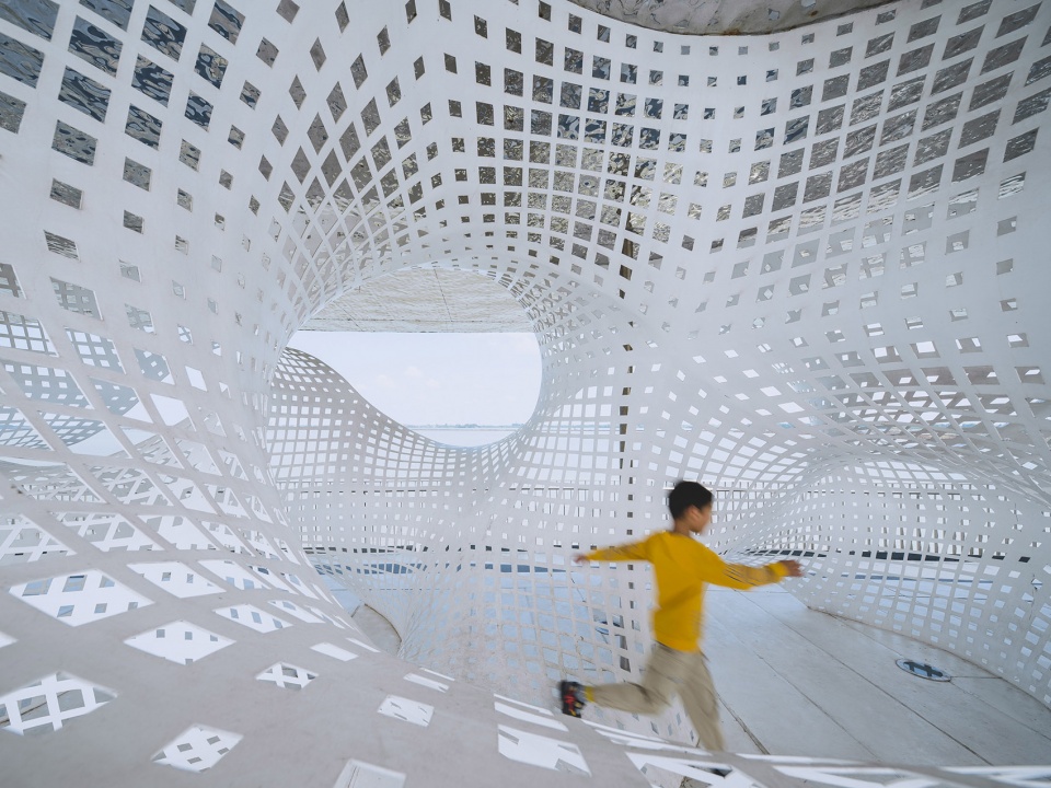 yuandang bridge china by bau brearley architects urbanists