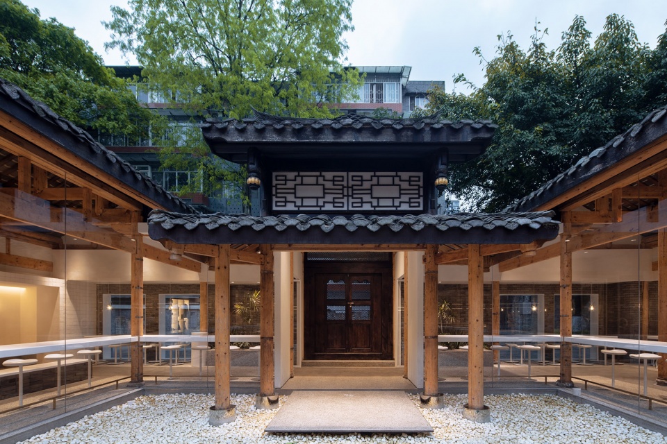 arabica wide narrow alley in chengdu china by blue architecture studio