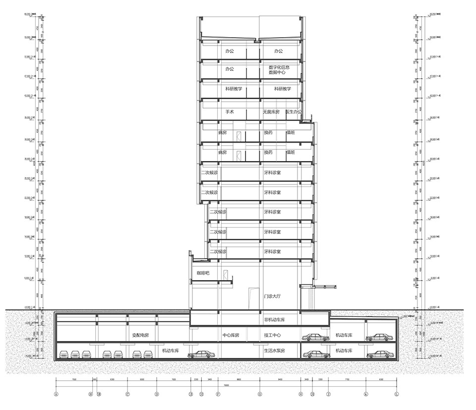 the Stomatology Hospital Zhejiang University School of Medicine by ZHEJIANG PROVINCE INSTITUTE OF ARCHITECTURAL DESIGN AND RESEARCH