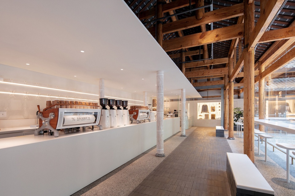 arabica wide narrow alley in chengdu china by blue architecture studio