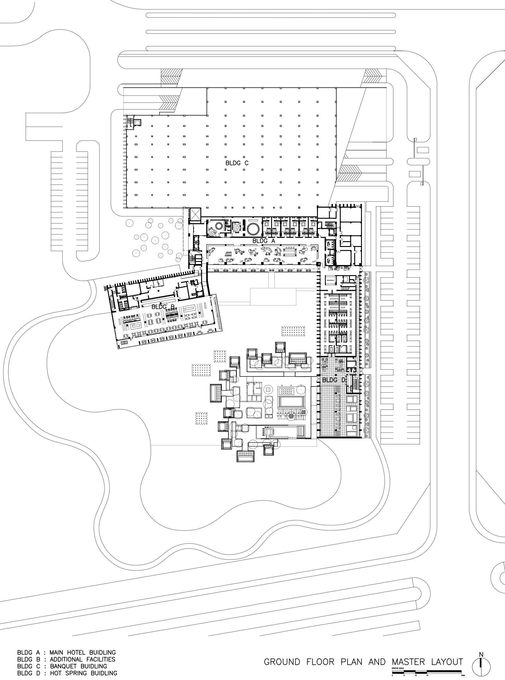 mist hot spring hotel china by department of architecture
