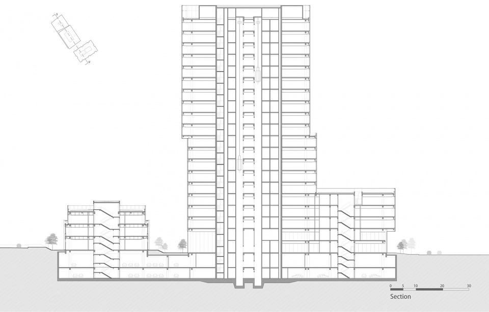 shanghai china enterprise riverside wisdom plaza by hpp