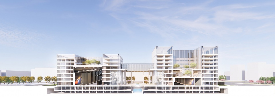 gmp wins the first prize in design competition for xiaomi headquarters in changping
